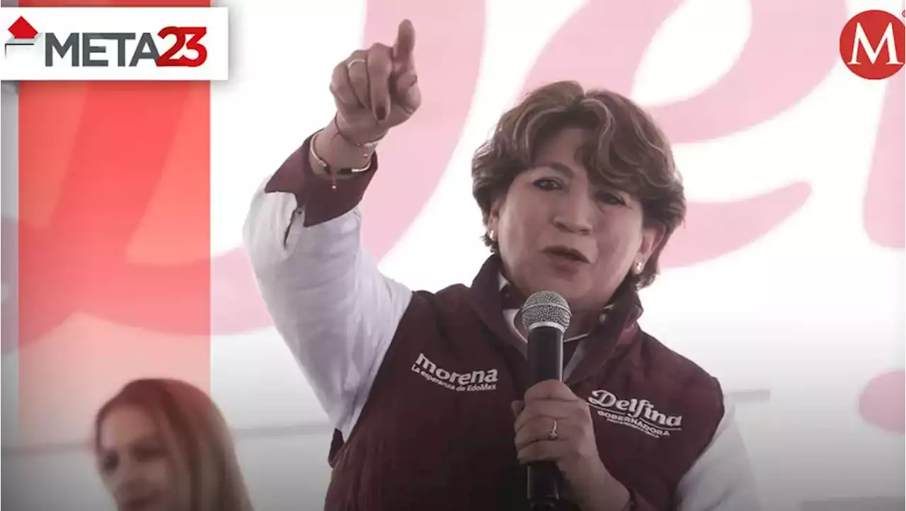 Delfina Gómez cierra su campaña para la gubernatura en Edomex