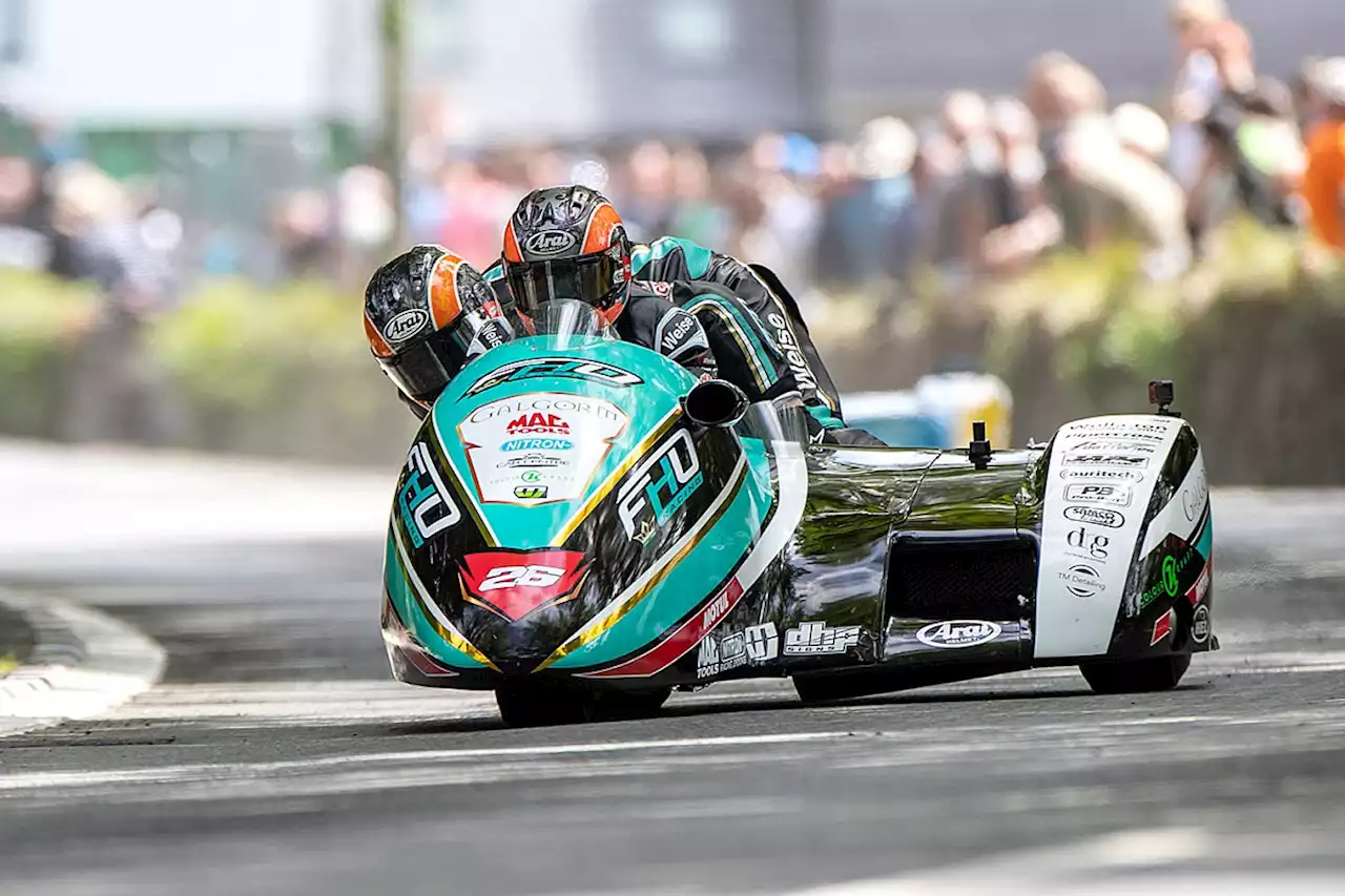 Costello out of TT 2023 with injury after crash, Founds gets new passenger