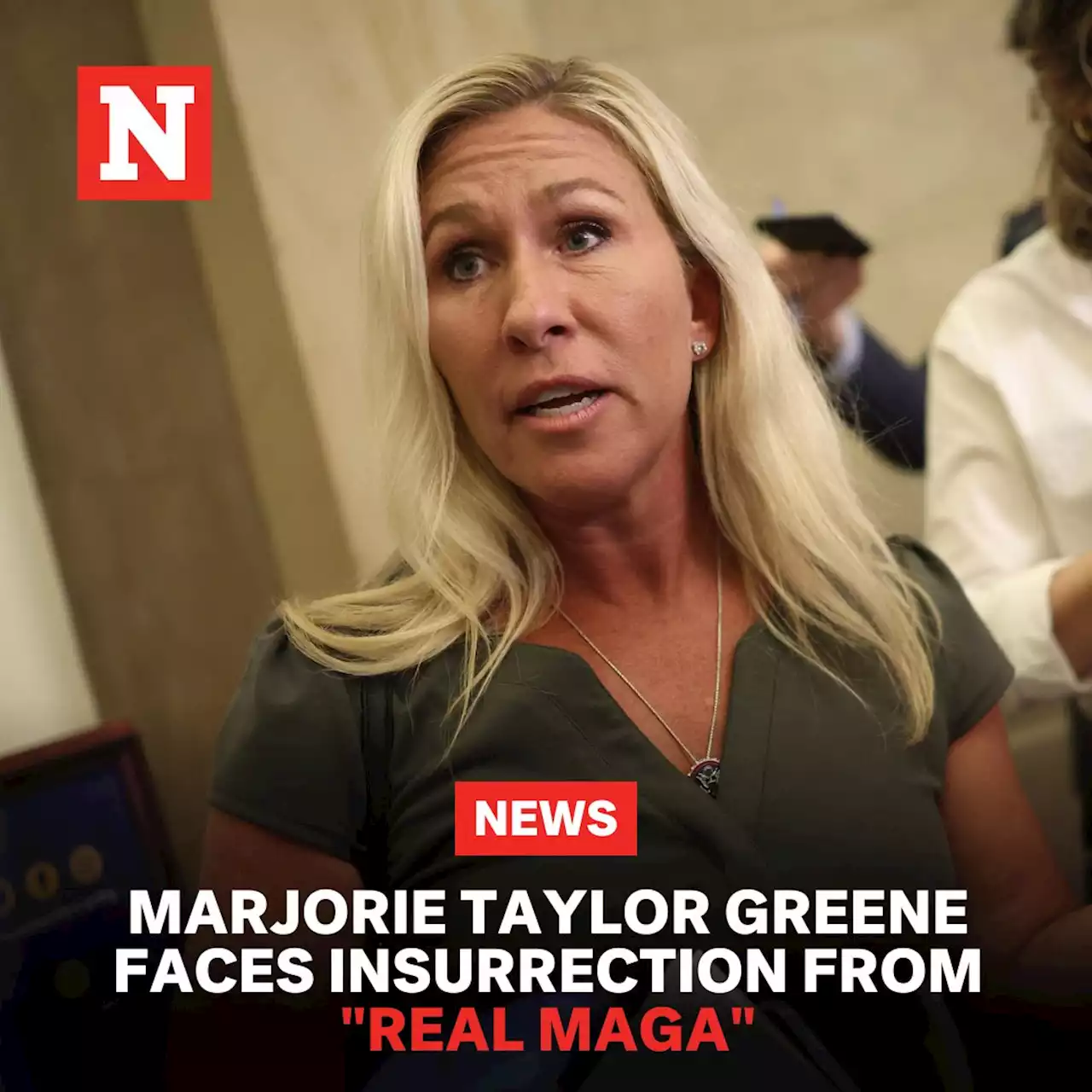 Marjorie Taylor Greene faces insurrection from 'real MAGA'