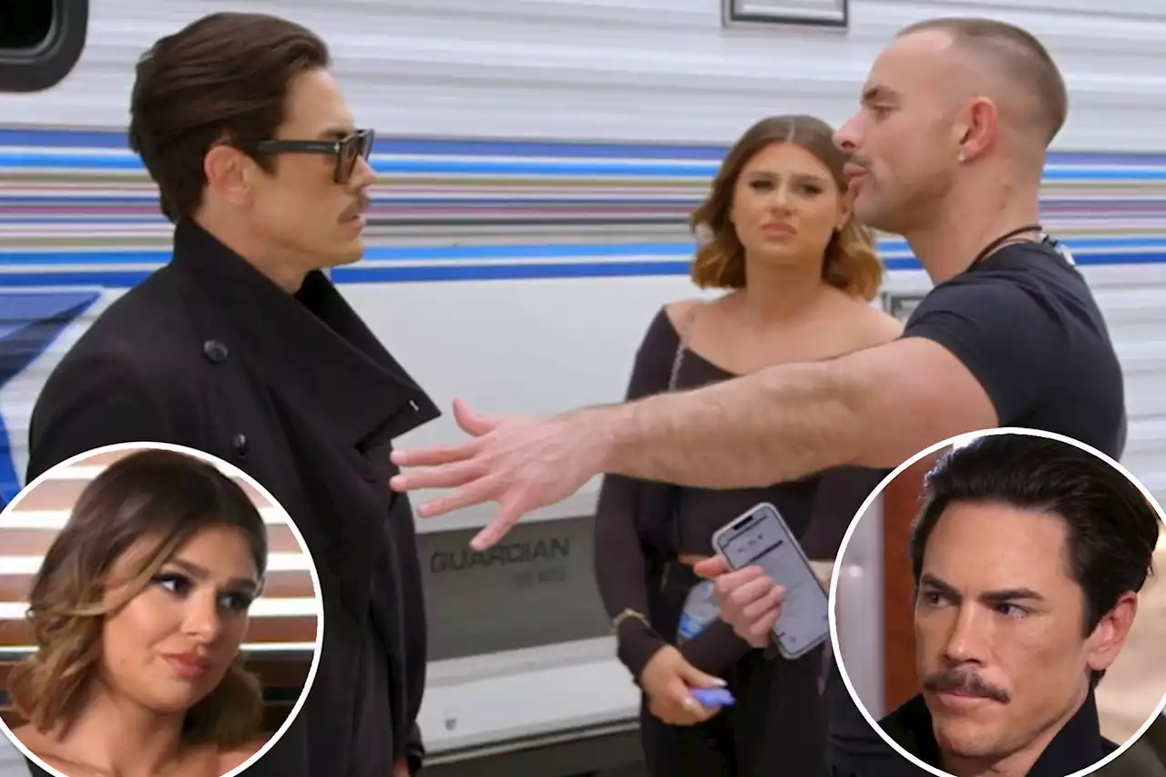 ‘Vanderpump Rules’ recap: Sandoval explodes at producer in meltdown over Raquel chat