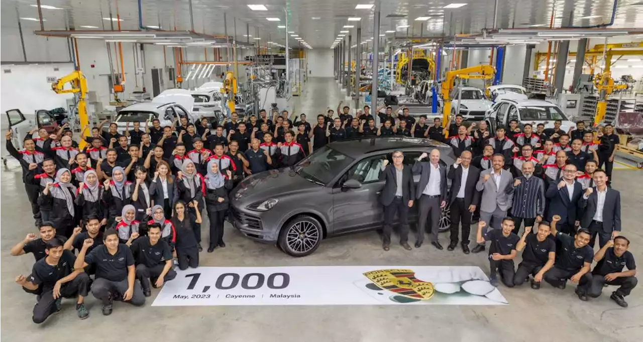 Porsche Cayenne CKD – 1k unit telah dikeluarkan dari fasiliti produksi Sime Darby di Kulim, Kedah; RM575k - paultan.org