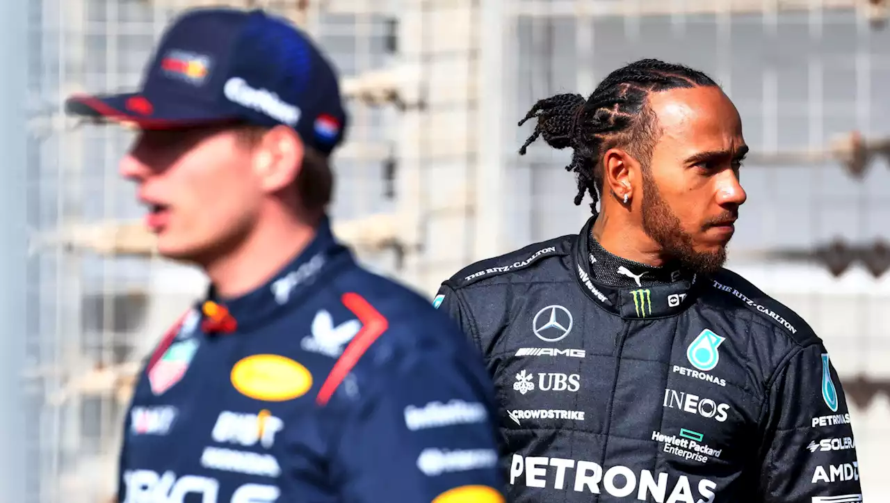 Max Verstappen tells Lewis Hamilton: ‘Don’t look over your shoulder’