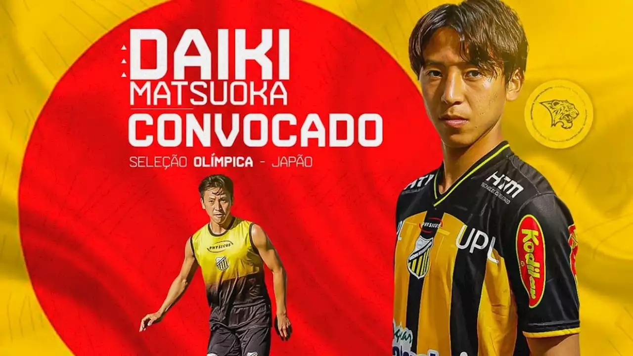 Atleta do Novorizontino é convocado pela Seleção Olímpica do Japão