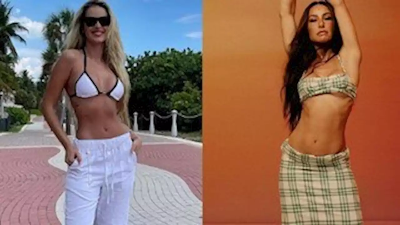 Yasmin Brunet volta a treinar após viagem e pede para ficar com o corpo igual ao de Sabrina Sato