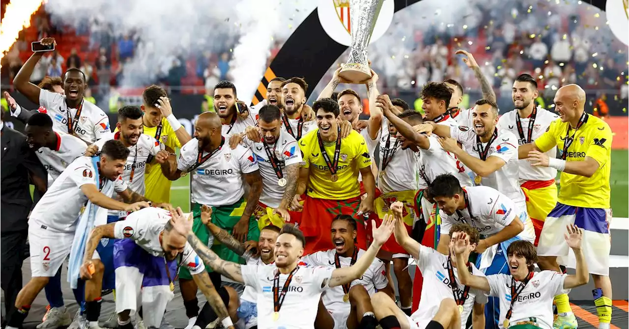 Europa League kings Sevilla beat Roma on penalties to win seventh crown