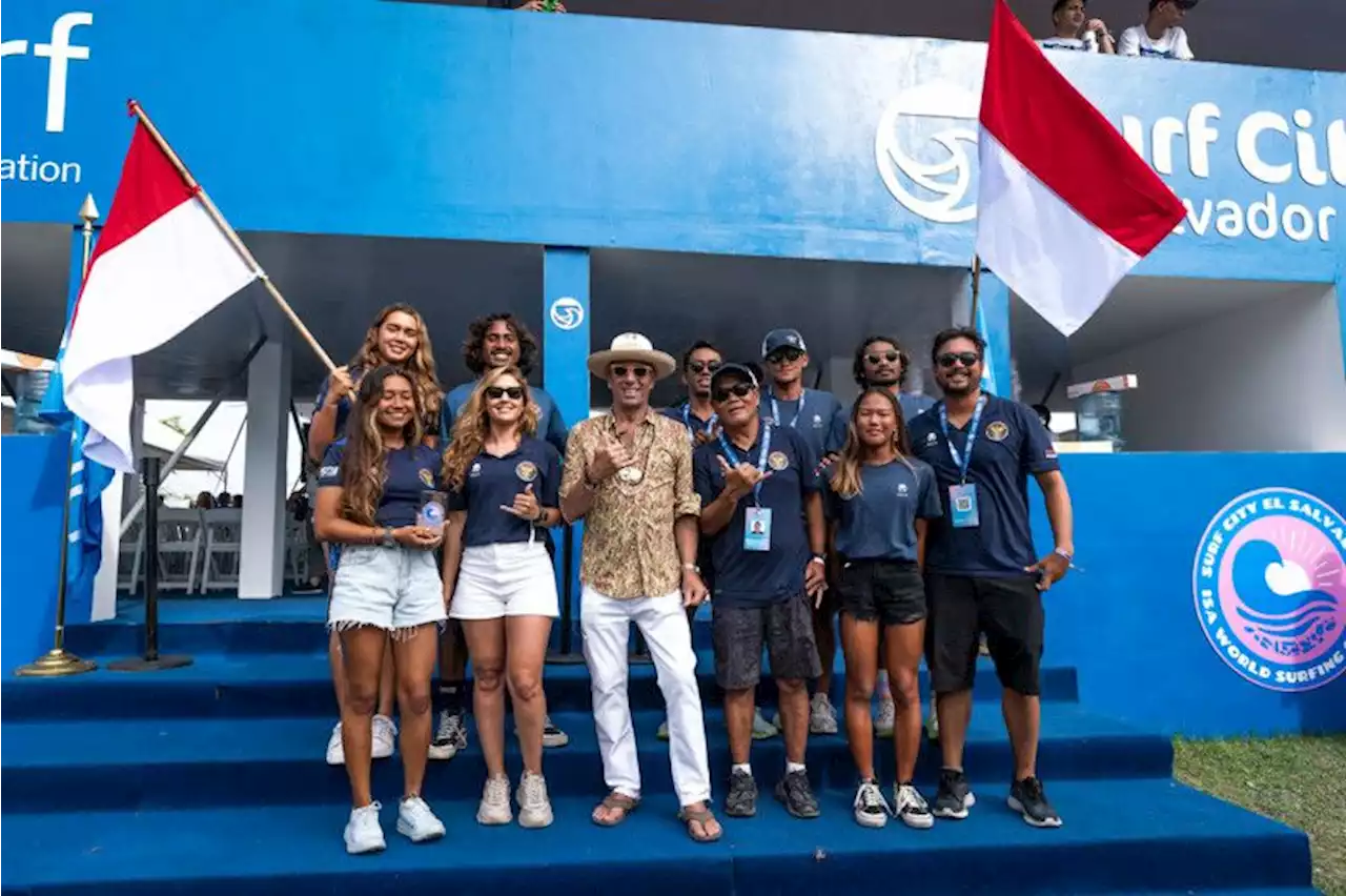 6 Atlet Indonesia Kejar Tiket Olimpiade di ISA World Surfing Games 2023