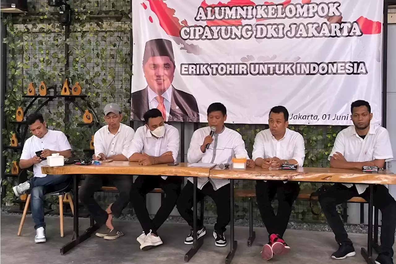 Alumni Kelompok Cipayung Dukung Erick Thohir Jadi Cawapres 2024, Ini Alasannya