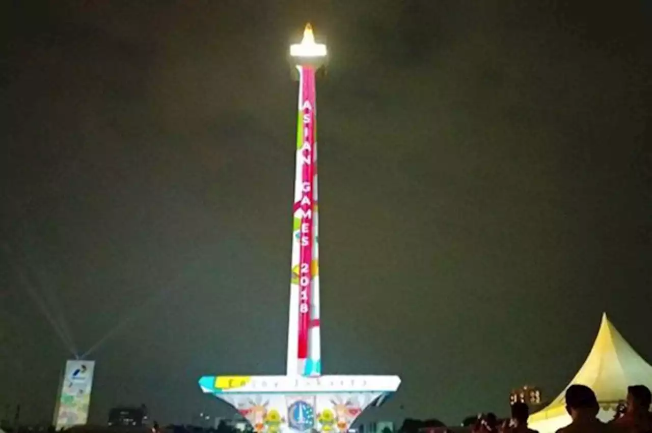 Libur Panjang, Monas Siapkan Pertunjukan Air Mancur Menari dan Video Mapping Spesial