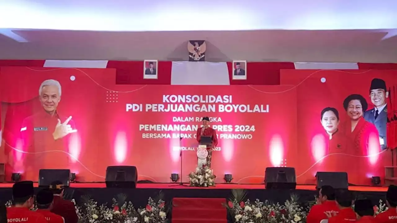 Konsolidasi di Boyolali, Capres Ganjar Minta Kader PDIP Rangkul Pemilih Pemula