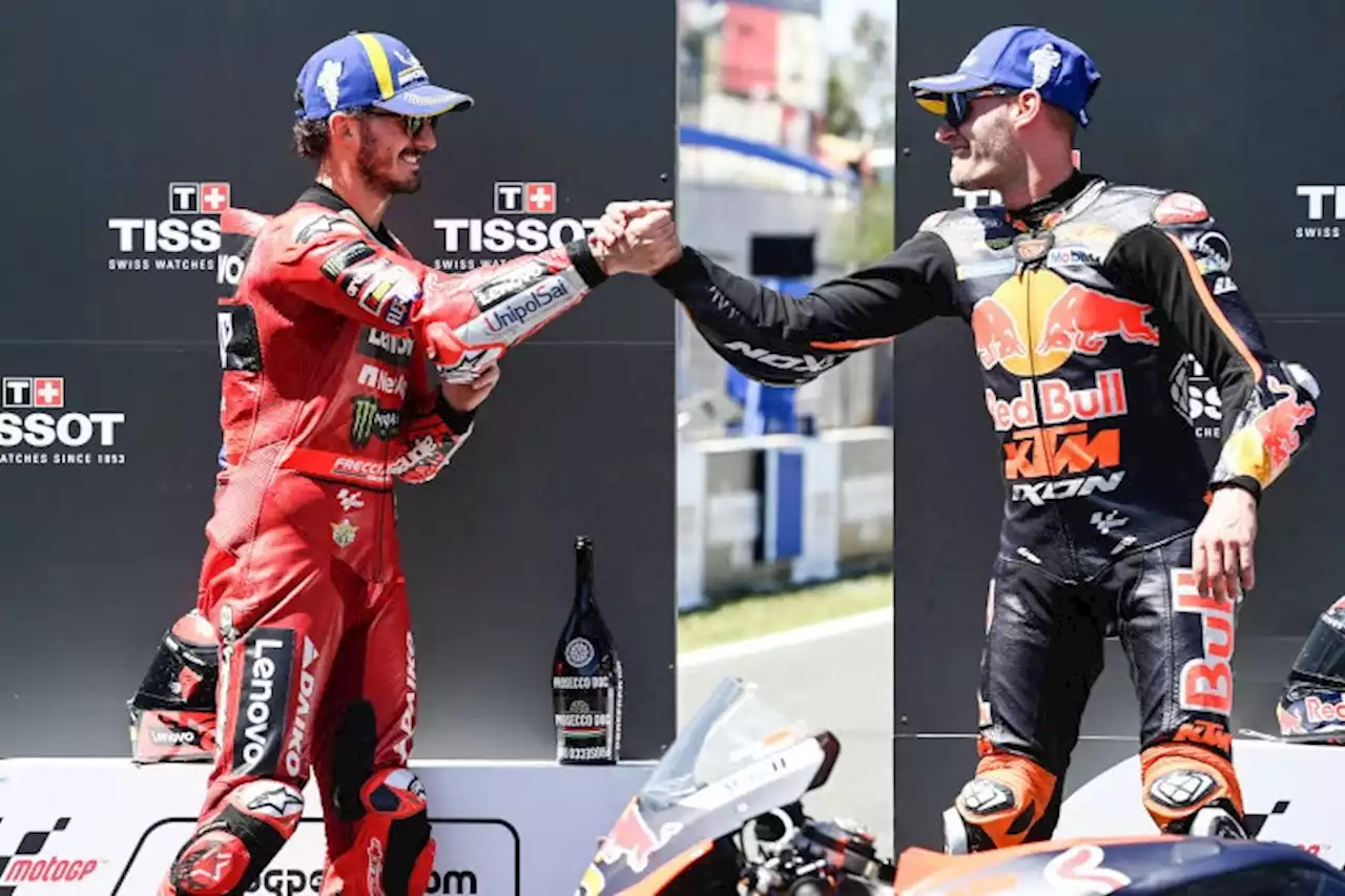 Pecco Bagnaia: «Brad Binder zählt zu den Schnellsten»