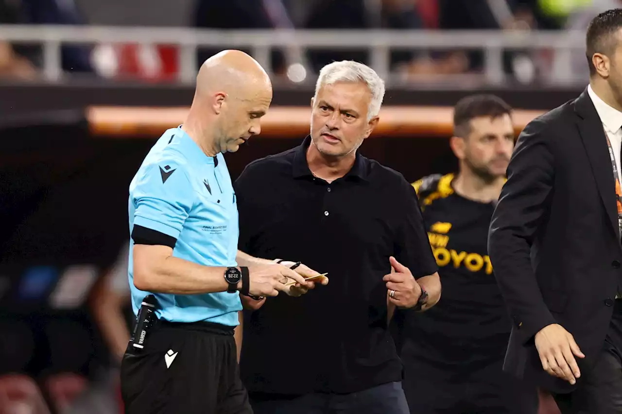 Referee Taylor hailed for 'exceptional' display amid 'appalling' behaviour from Mourinho