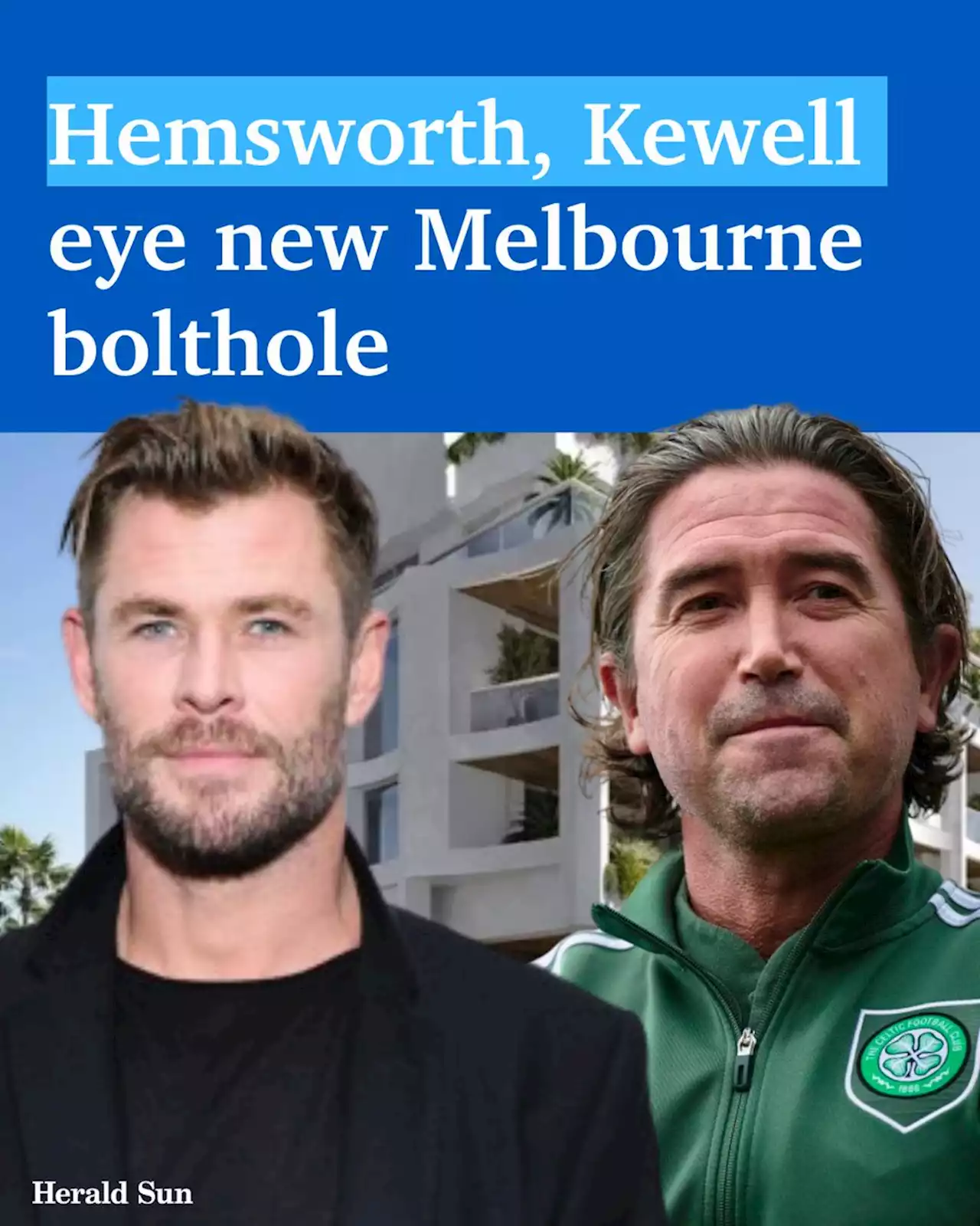 Port Melbourne: Chris Hemsworth, Harry Kewell spotted looking for potential pads in new development - realestate.com.au