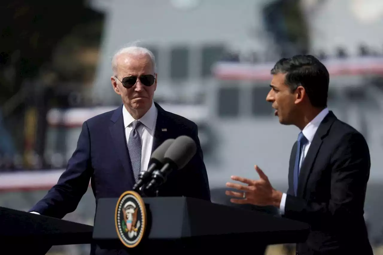 Rishi Sunak to press Joe Biden for UK lead on international rules for artificial intelligence