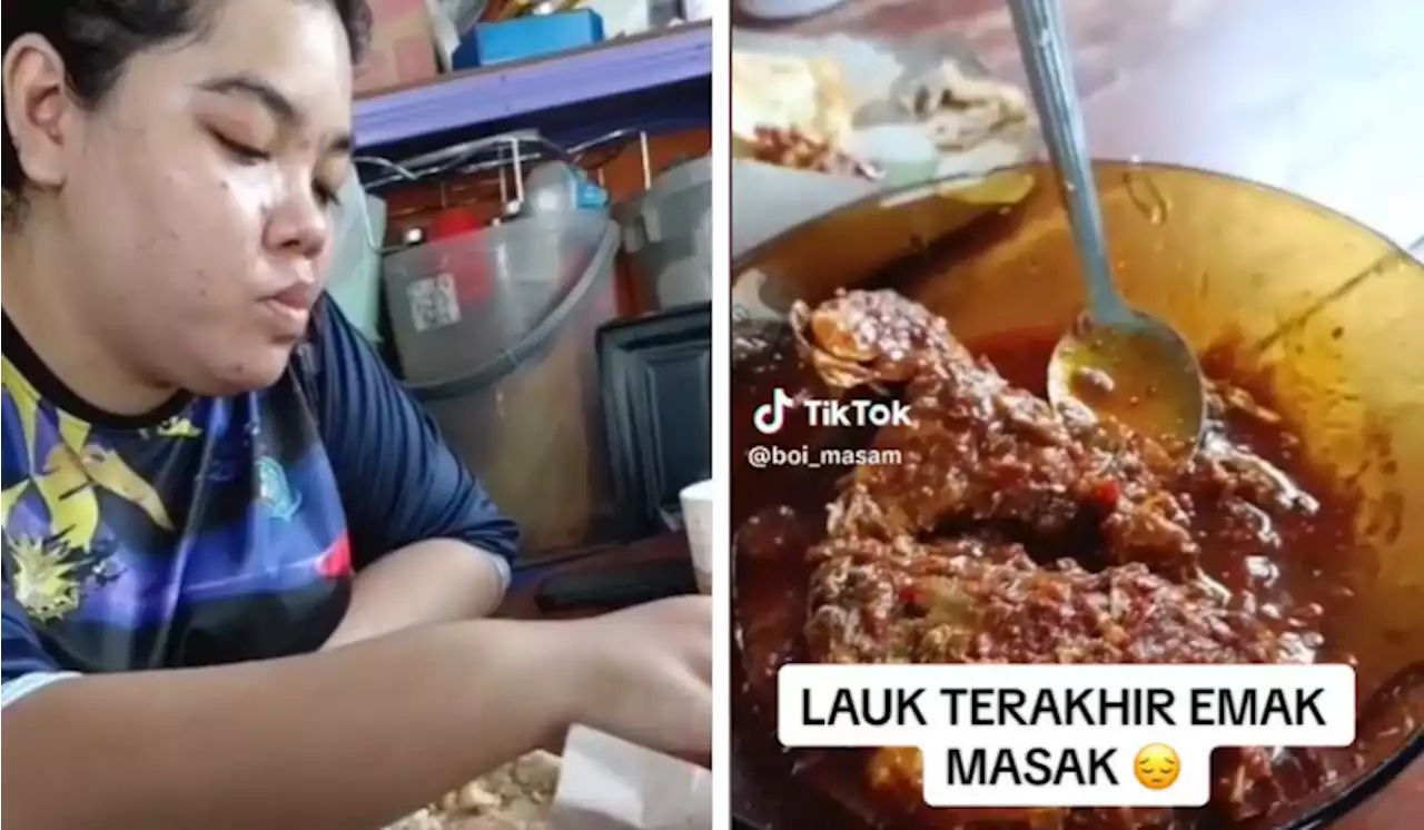 TikTok User Shares Heart Wrenching Video Of Woman Enjoying Mom's Last Sambal Ikan Dish | TRP