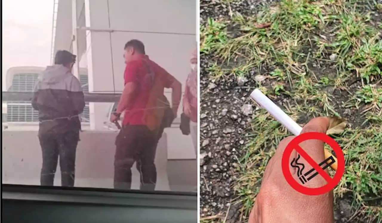 [Watch] Man Caught Smoking By Plainclothes Health Ministry Officers At KLIA 2 Terminal Building | TRP