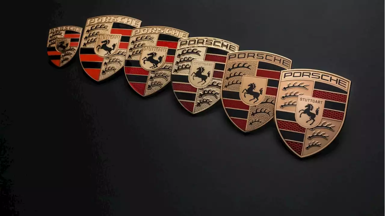 Porsche modernizes its crest for the first time in 15 years — can you spot the differences? - Autoblog