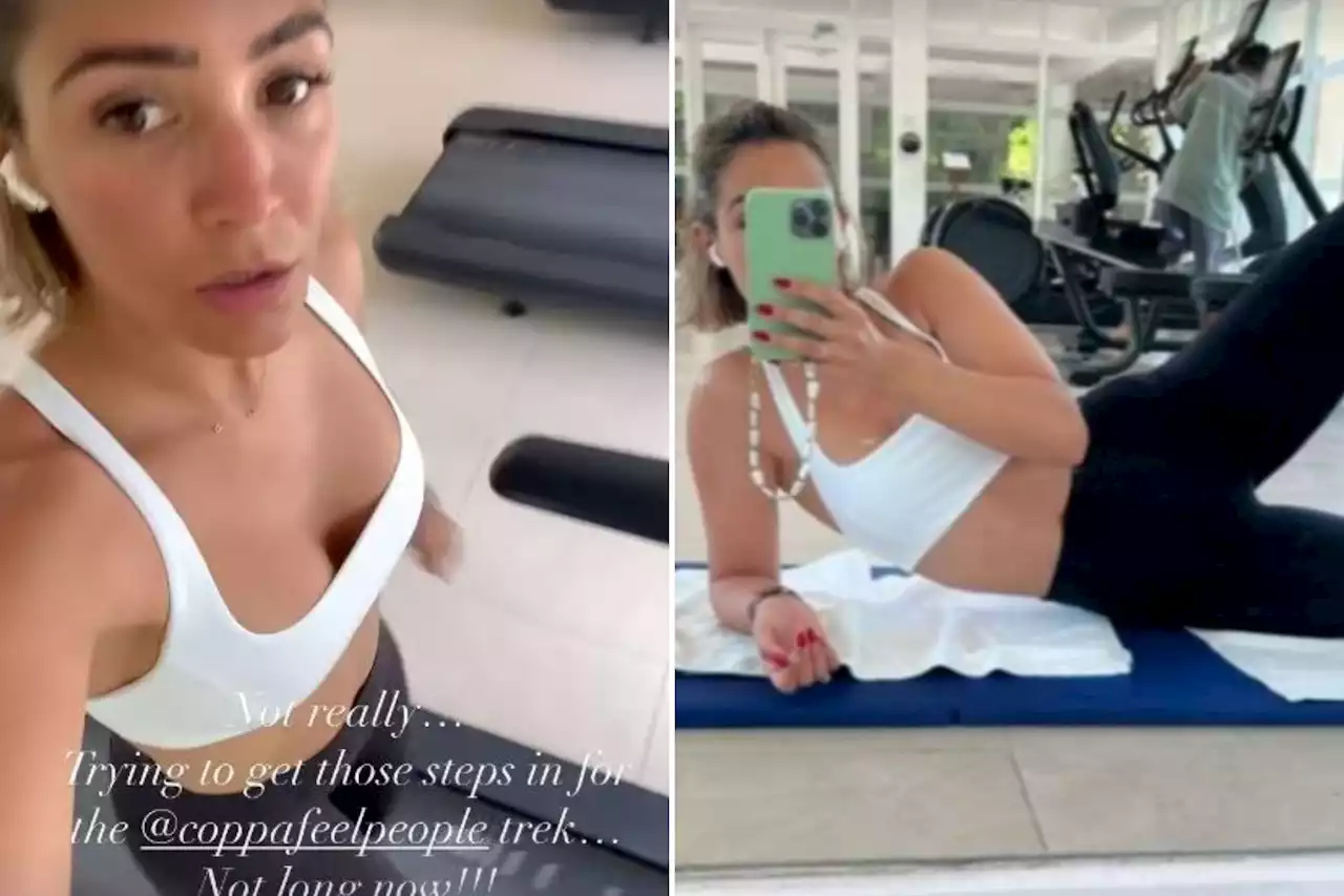 Frankie Bridge looks incredible as she shows off toned abs in crop top on holiday