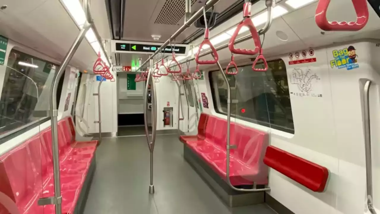 More cabin space on new MRT trains for North-South, East-West Lines