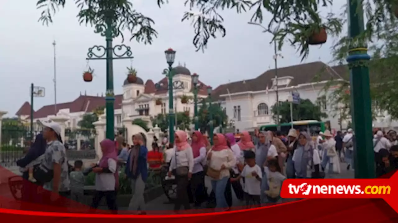 Libur Akhir Pekan di Yogyakarta, Kawasan Jalan Malioboro Dipadati Wisatawan