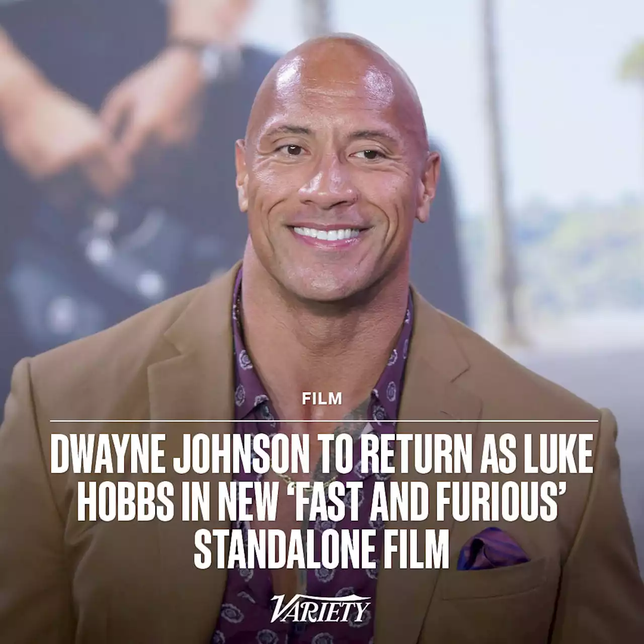 Dwayne Johnson to Return as Luke Hobbs in New ‘Fast and Furious’ Standalone Film