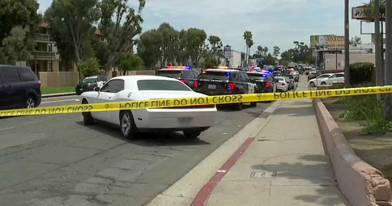 UPDATE: San Diego Police officer shot in Chollas Creek returns home, manhunt continues