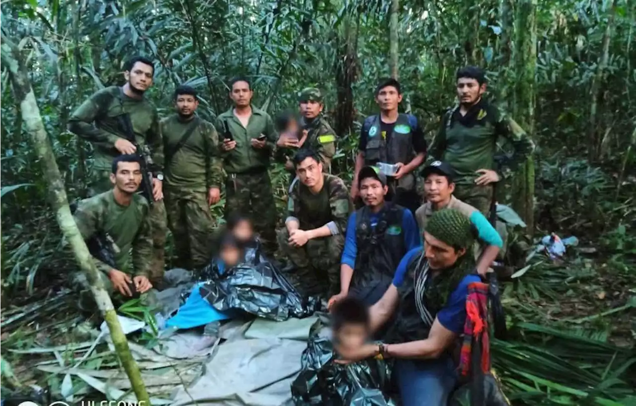 Les quatre enfants perdus en Amazonie depuis 40 jours retrouvés vivants