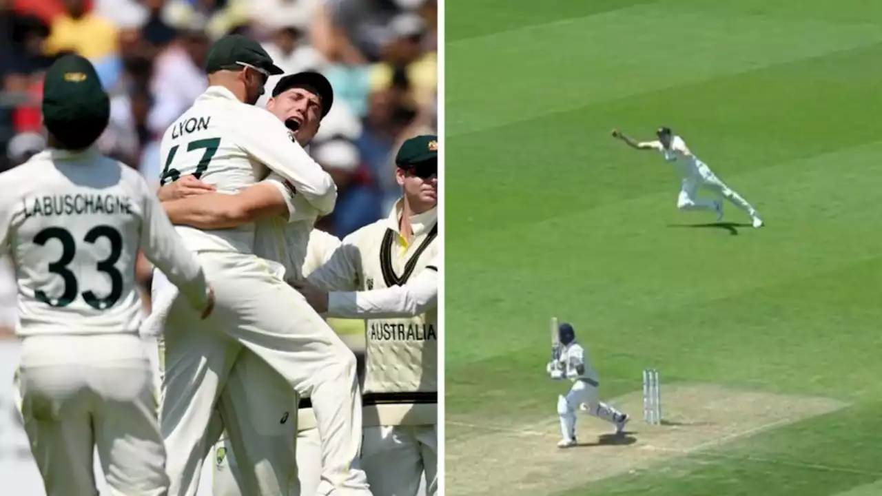 Cameron Green stuns cricket world with ‘catch for the ages’