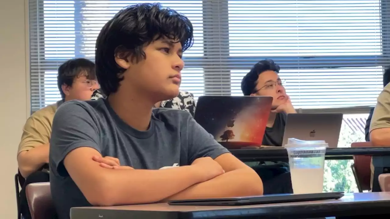 This 14-year-old Bay Area teen is about to graduate from college, work for SpaceX