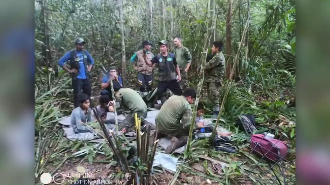 Colombia plane crash: 4 children lost in jungle for 40 days found alive, Colombian president says