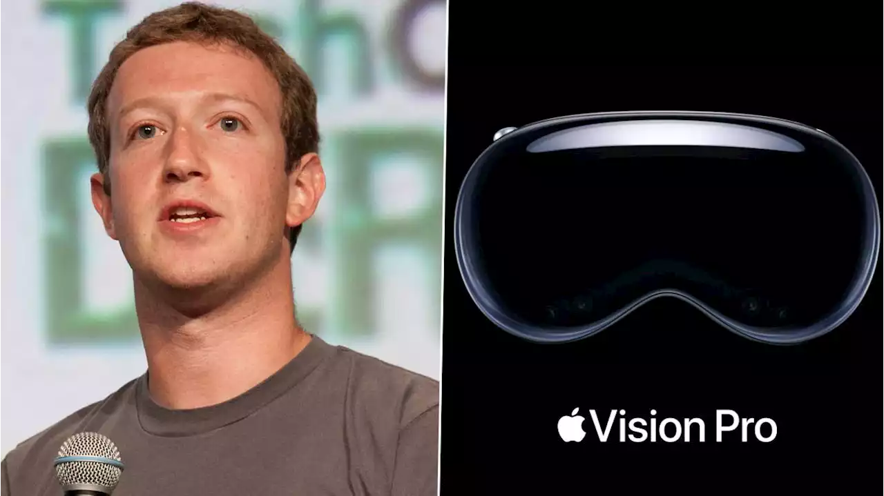 Zuckerberg parla del Vision Pro di Apple: 'Non è il futuro che voglio'