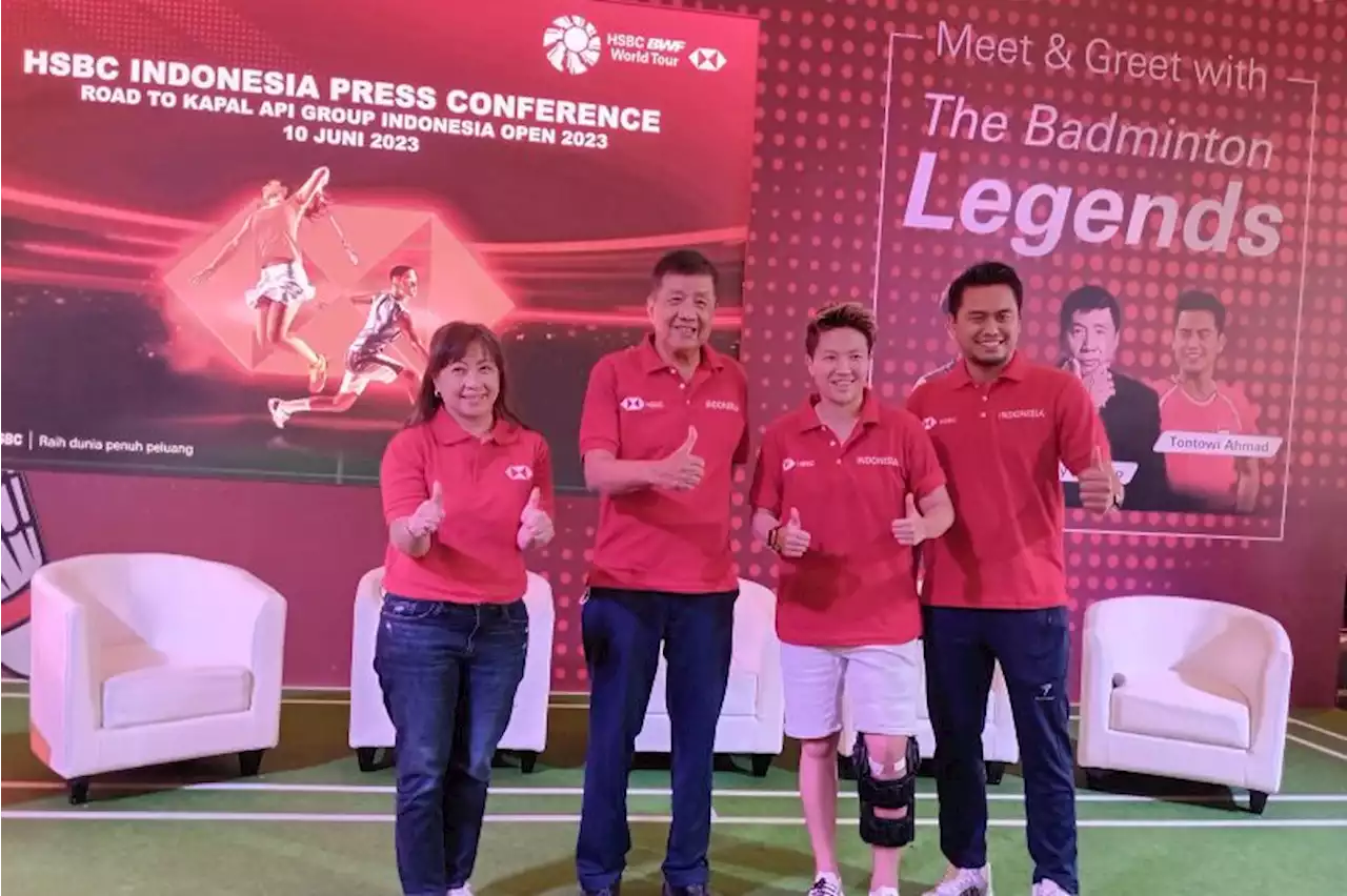 Kesemarakan jelang Indonesia Open diwarnai kegiatan temu legenda