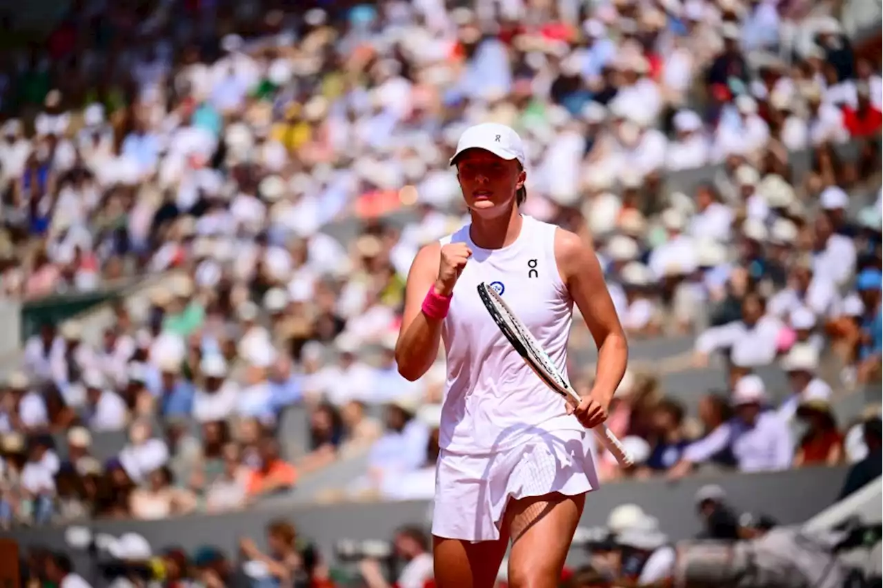 Partidazo en Roland Garros: Iga Swiatek, campeona por tercera vez en París