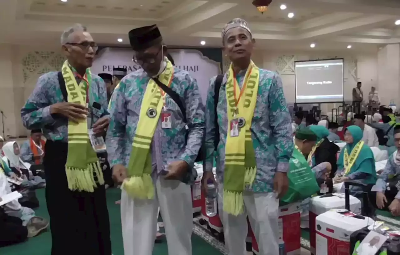 Cara Unik Jemaah Haji Kabupaten Tangerang agar Mudah Dikenali