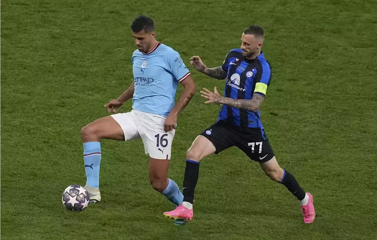 Manchester City vs Inter Milan: Rodrigo Buka Keunggulan City di Menit 68