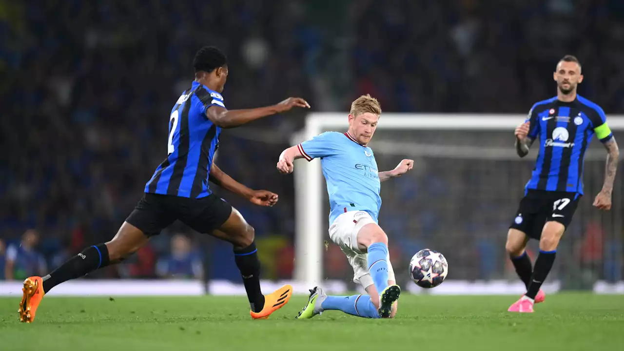 Liveticker: Man City – Inter Mailand – De Bruyne muss vom Feld, Manchester unter Druck