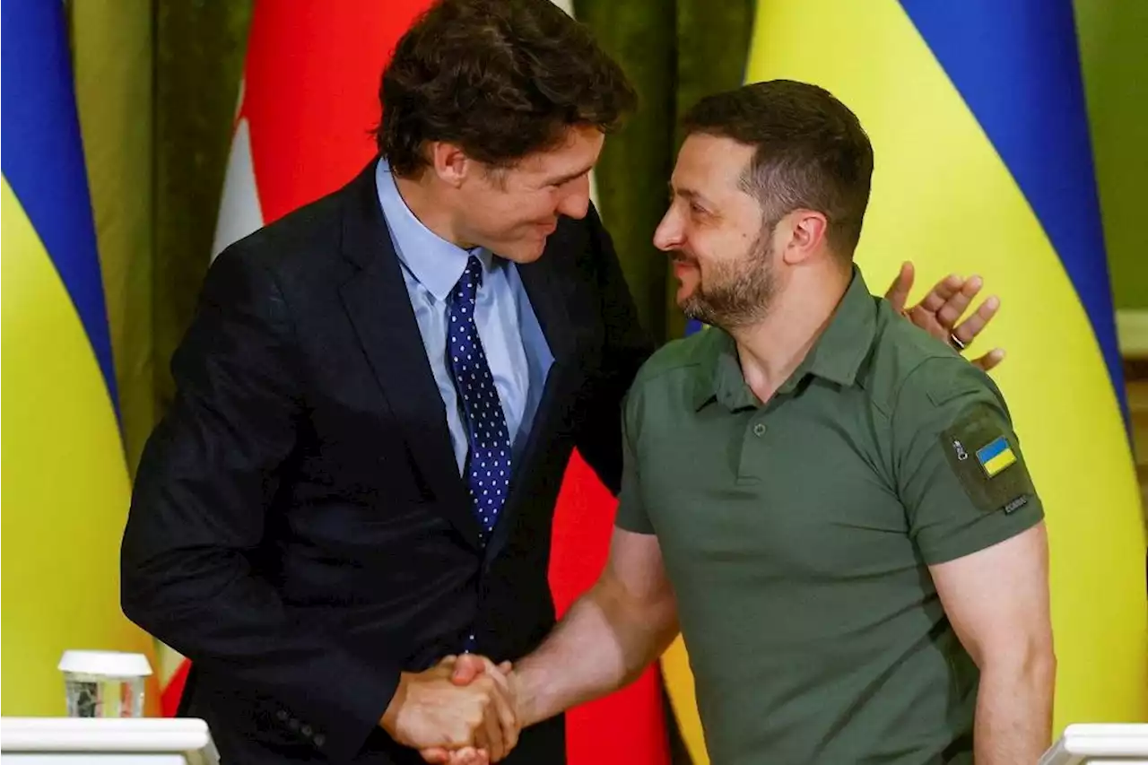 PM Kanada Justin Trudeau Sambangi Zelensky di Ukraina, Umumkan Bantuan Rp5,55 Triliun