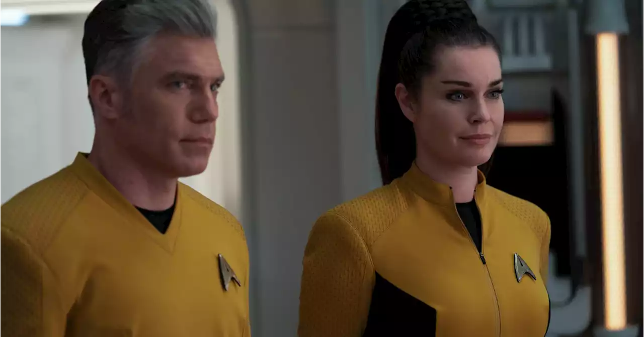 Star Trek: Strange New Worlds Stars Mount & Romijn on S02 Pike & Una