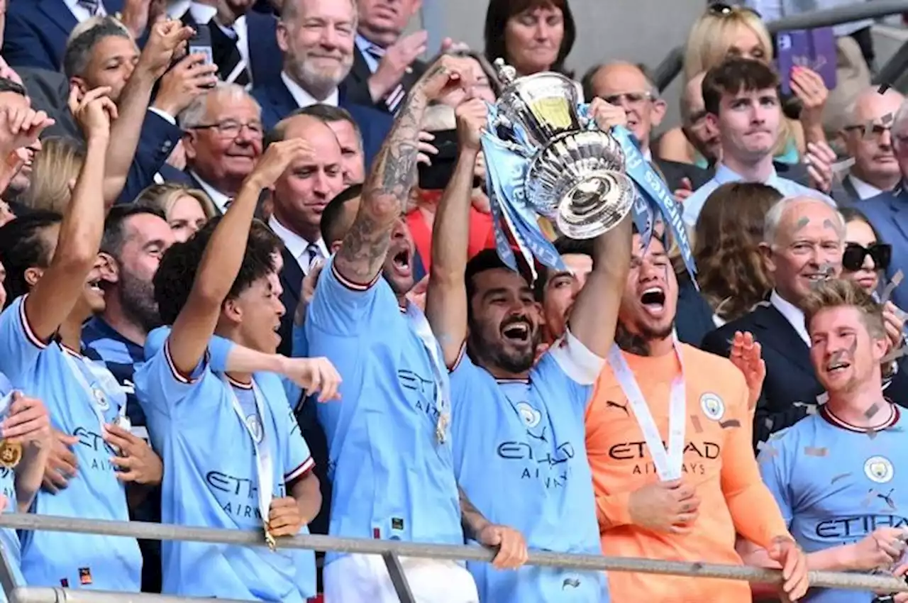 Manchester City di Ambang Treble, Legenda Man United Sibuk Nyinyir Haaland - Bolasport.com