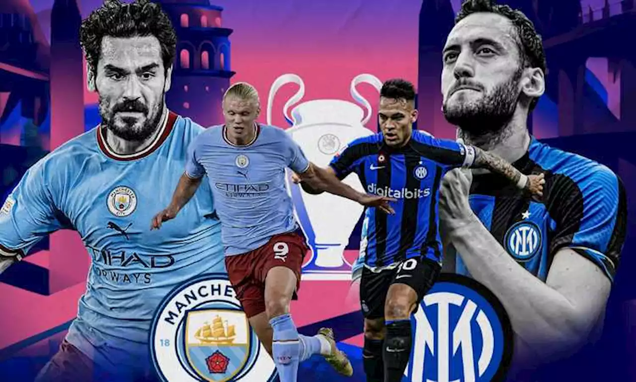 Manchester City-Inter: probabili formazioni e dove vedere in tv e streaming la finale di Champions League