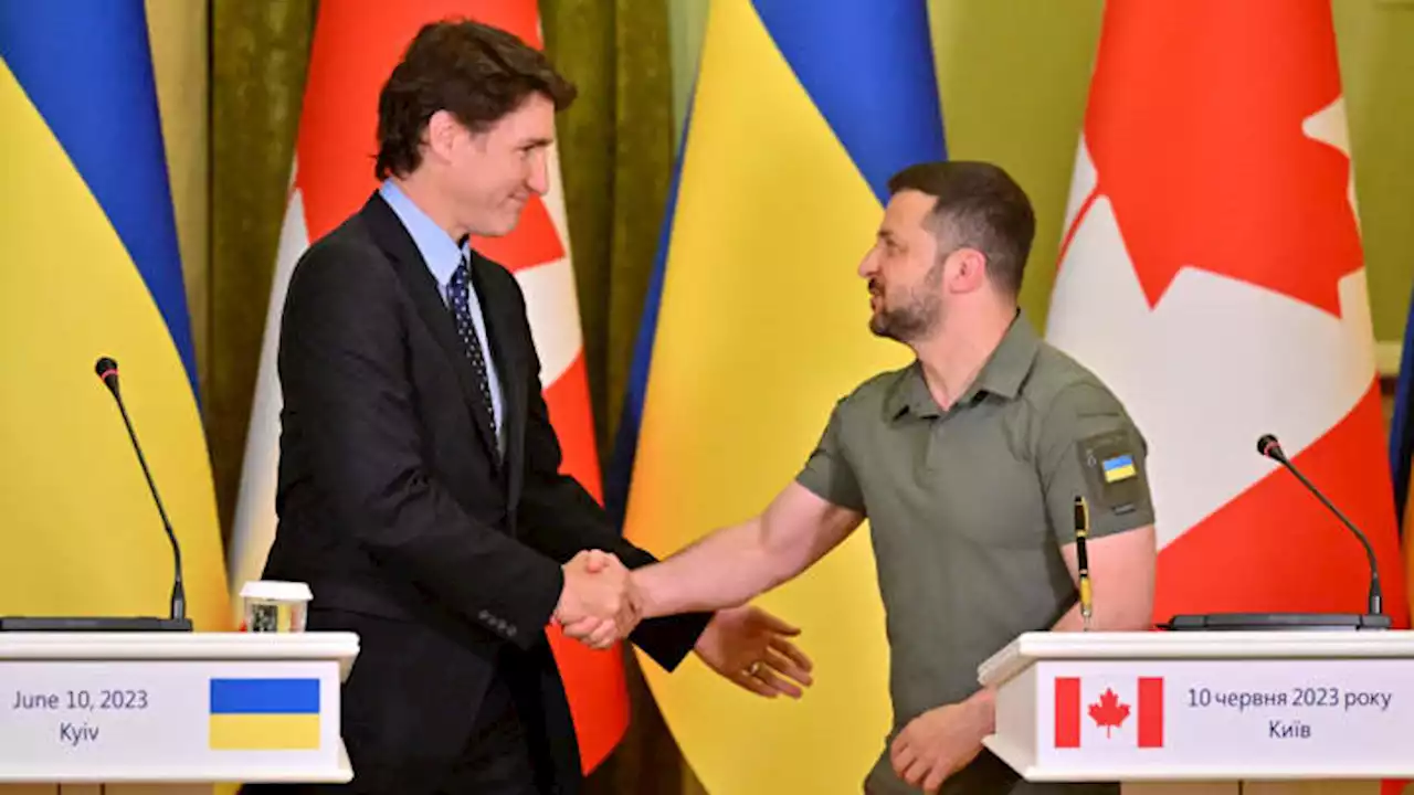 Ukraine's fight for 'the future of us all,' Trudeau says on surprise trip to Kyiv