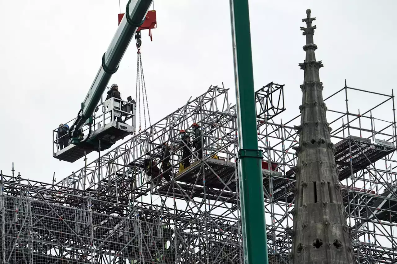 Restauration de Notre-Dame de Paris : la flèche embellie dès cet été