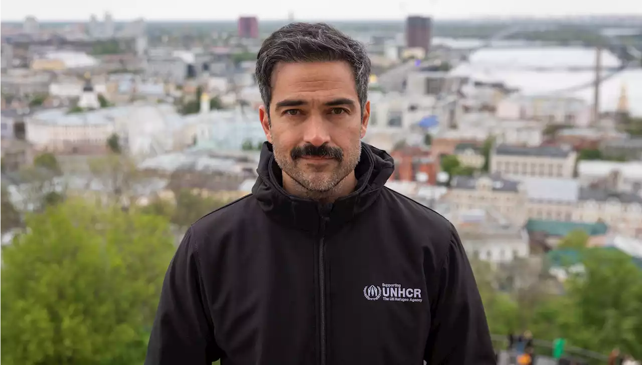 Alfonso Herrera y su visita a Ucrania: Es desgarrador ver las heridas de la guerra