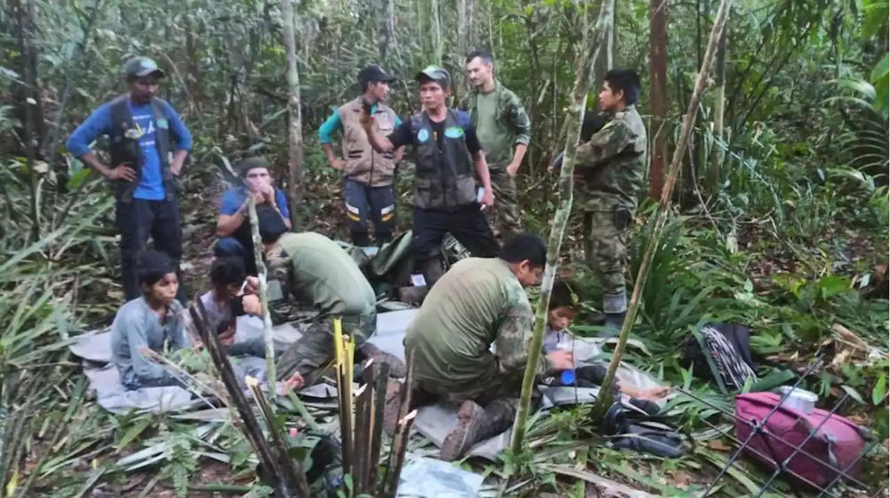 Última hora tras el encuentro de niños desaparecidos en selva de Colombia, en vivo