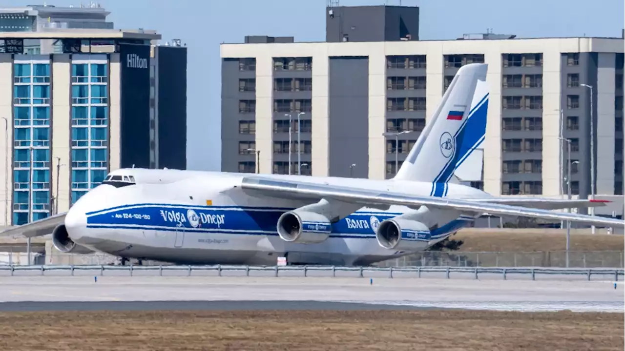 Russian plane grounded at Toronto Pearson for more than a year seized by Canadian government