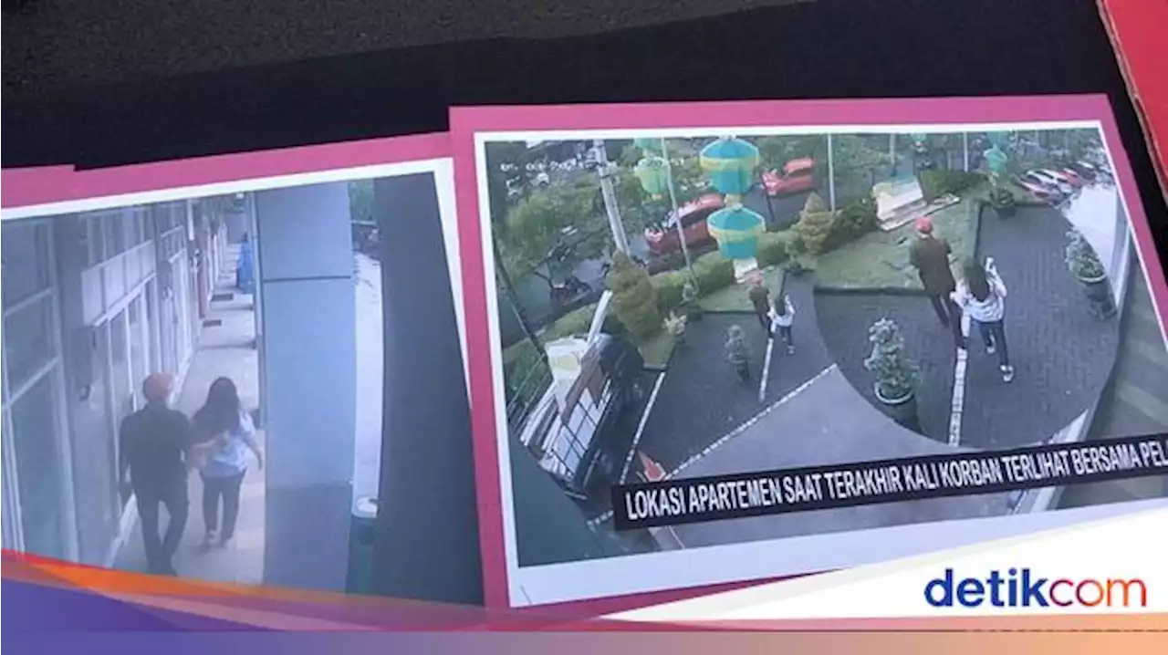 Momen Terakhir Angeline Terekam CCTV Apartemen Bersama Guru Musik Pembunuh