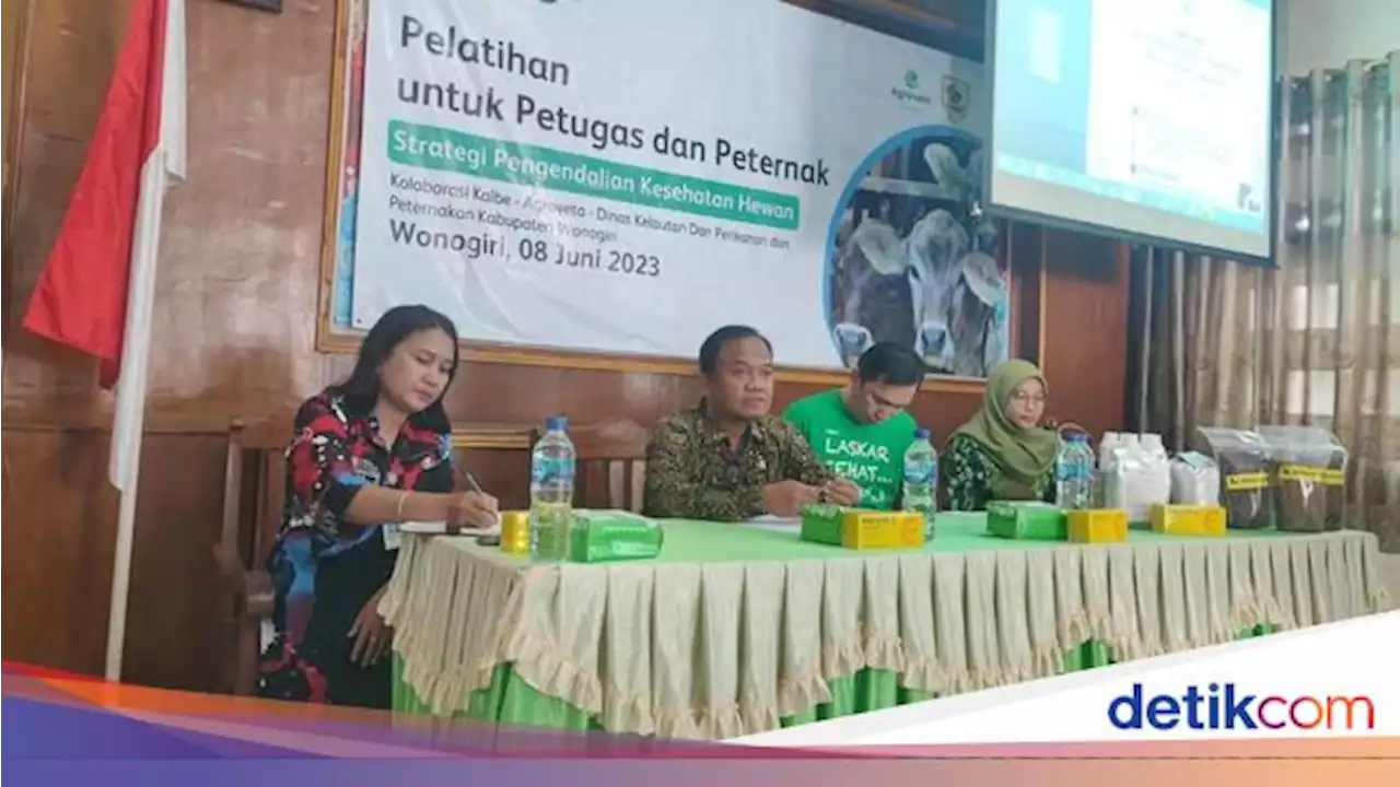 Petugas dan Peternak Diberi Pelatihan Tingkatkan Kesehatan Ternak