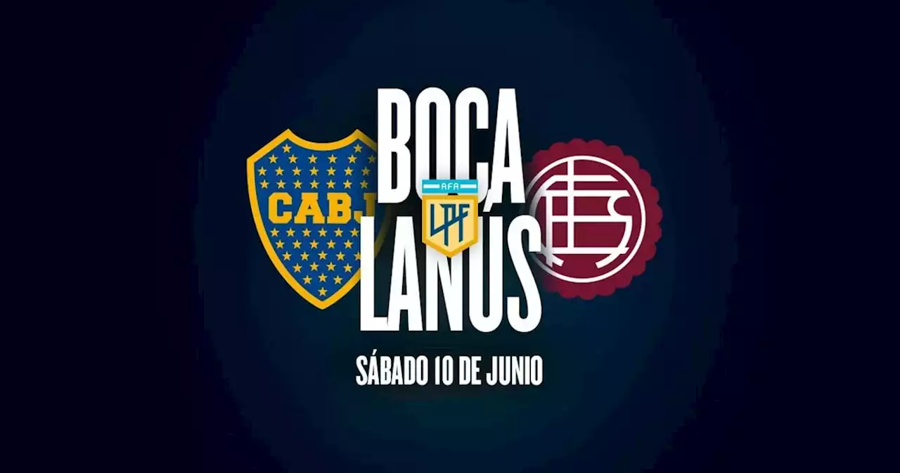 Boca - Lanús: hora, TV y posibles formaciones