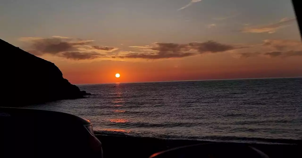 Idyllic coast where you can see dolphins not far from Liverpool