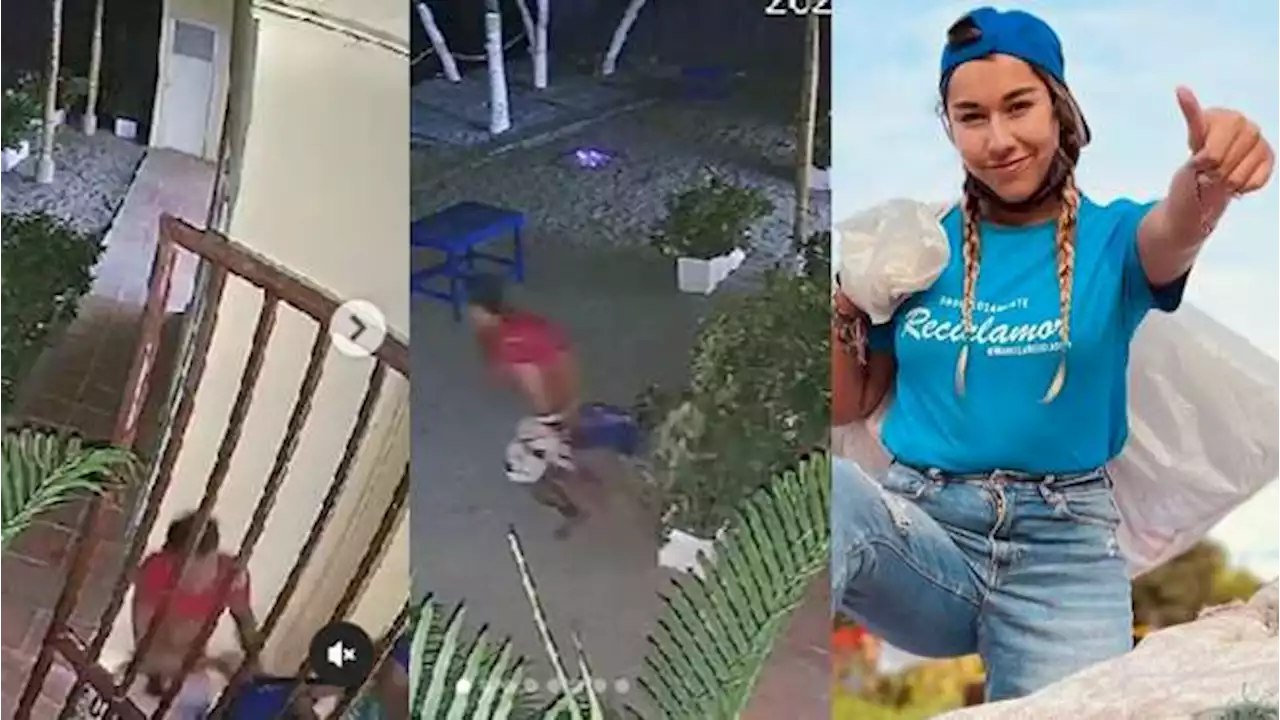 Video: Influencer ‘Marce La Recicladora’ fue víctima de robo en Santa Marta