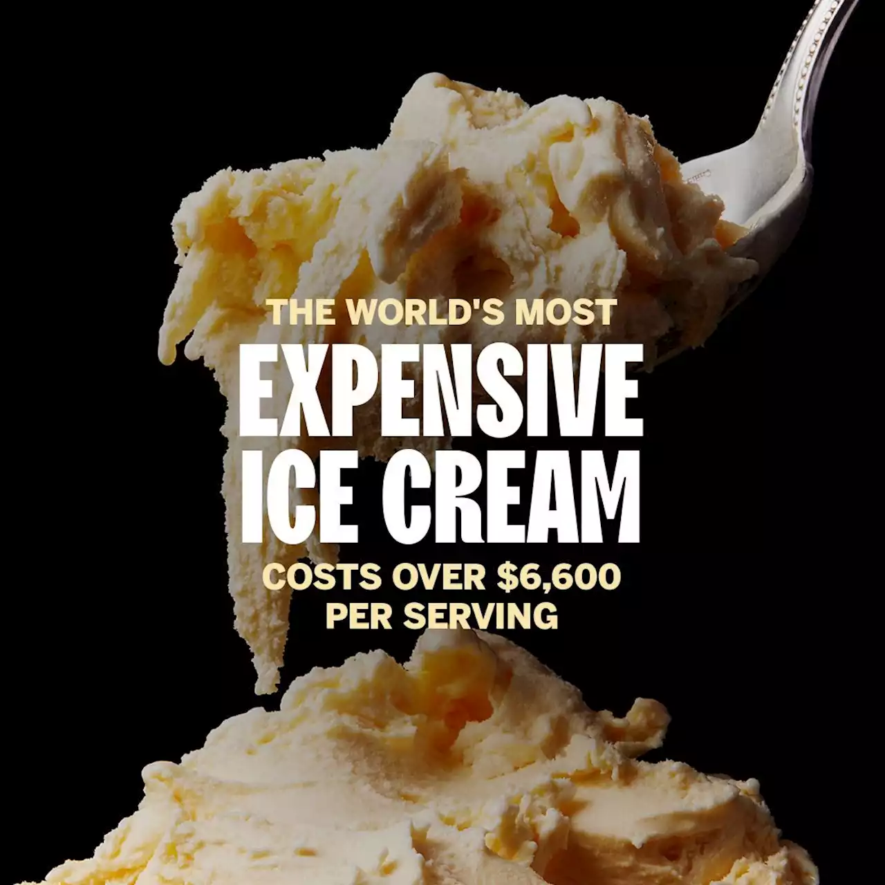 The World's Most Expensive Ice Cream Costs Over $6,600 Per Serving